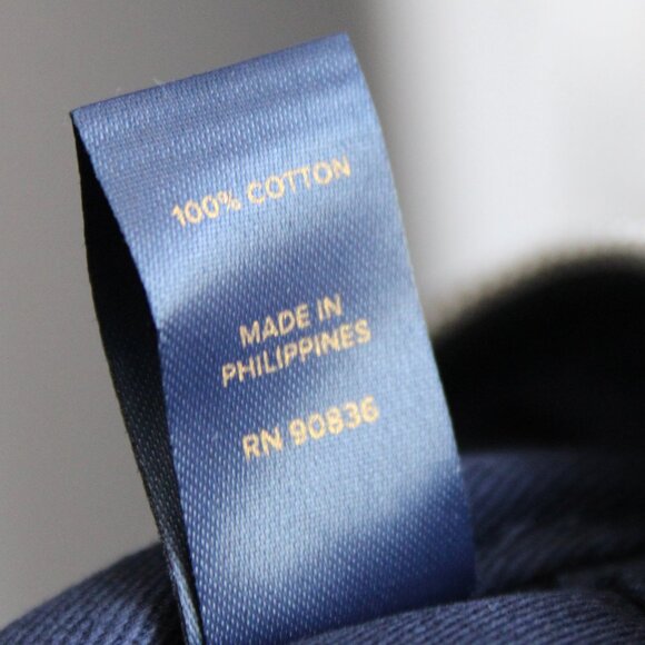 Brooks Brothers Canvas Leather Wells Briefcase in Navy Blue Blazer & Tan NWT - Picture 7 of 12